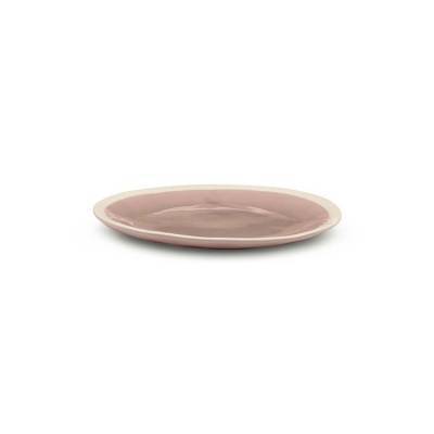 VTwonen Bord Crackle Finish Pink 16cm VTwonen Bord Crackle Finish Pink 16cm