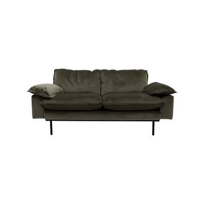 HKliving retro sofa 2-zits hunter HKliving retro sofa 2-zits hunter