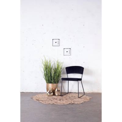 Stoel Grace - Velvet Zwart - Giga Meubel Stoel Grace - Velvet Zwart - Giga Meubel