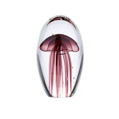 Glass ball Jellyfish (paars) Glass ball Jellyfish (paars)