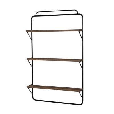 By-Boo Wall rack Alaska large - black By-Boo Wall rack Alaska large - black