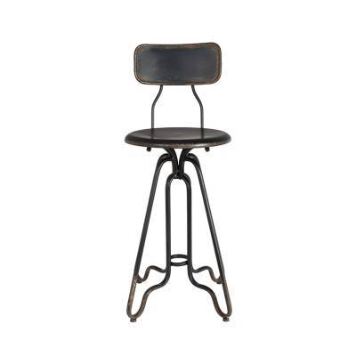 Dutchbone Barstoel Ovid Black Dutchbone Barstoel Ovid Black