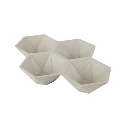 Zuiver Tray Hexagon Wit Zuiver Tray Hexagon Wit