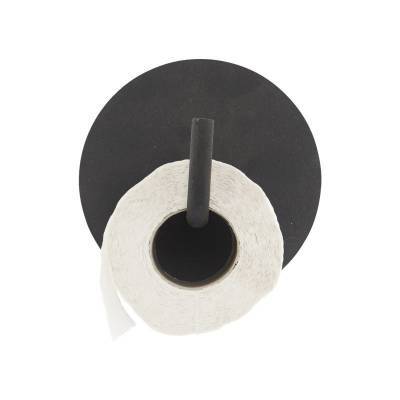 House Doctor Toiletrolhouder Zwart House Doctor Toiletrolhouder Zwart