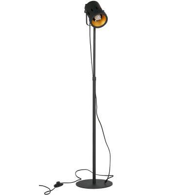 Bente vloerlamp metaal zwart Bente vloerlamp metaal zwart