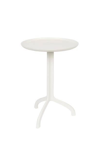 Bijzettafel Shiney Liz - Wit - Zuiver Bijzettafel Shiney Liz - Wit - Zuiver