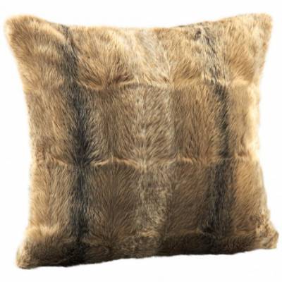 PTMD Kussen Fake Fur Softly Yellow S PTMD Kussen Fake Fur Softly Yellow S