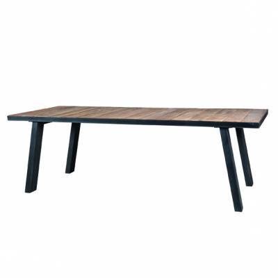 Eettafel Iron Elm 300cm Eettafel Iron Elm 300cm