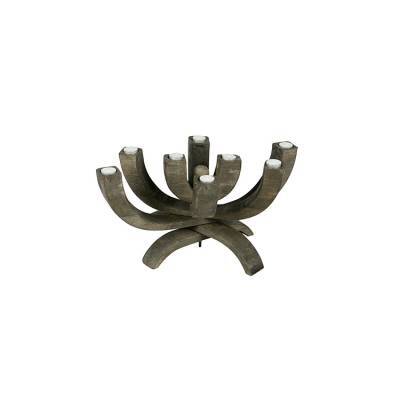 BePure Woodstock kandelaar hout zwart BePure Woodstock kandelaar hout zwart