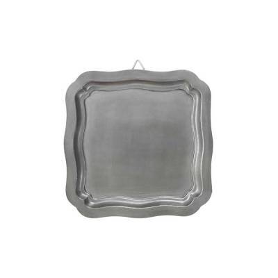 VTwonen Dienblad Vierkant Antique Zilver 40x40cm VTwonen Dienblad Vierkant Antique Zilver 40x40cm