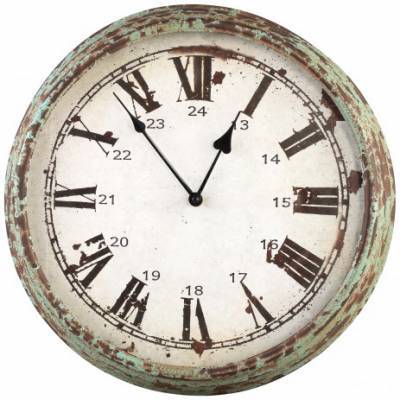 PTMD Klok Antique Bond Iron White PTMD Klok Antique Bond Iron White