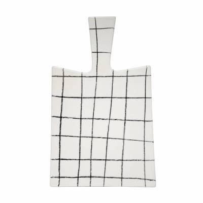 HK Living Broodplank Keramiek Grid HK Living Broodplank Keramiek Grid