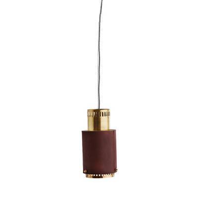 Madam Stoltz Hanglamp Antique Brass Donkerrood Madam Stoltz Hanglamp Antique Brass Donkerrood
