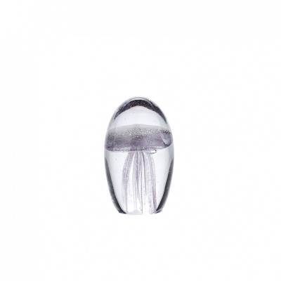 Glass Ball Jellyfish Purple 9x5.5 Glass Ball Jellyfish Purple 9x5.5