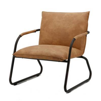 Fauteuil Steve Cognac Fauteuil Steve Cognac