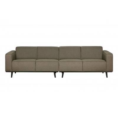 Statement 4-zits bank 280 cm stof groen Statement 4-zits bank 280 cm stof groen
