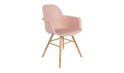 Zuiver Stoel Met Arm Albert Kuip Old Pink Zuiver Stoel Met Arm Albert Kuip Old Pink
