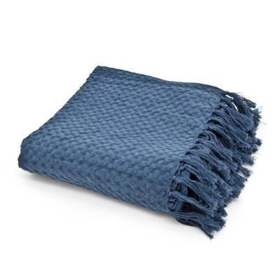 By-Boo Plaid Waffle Blue By-Boo Plaid Waffle Blue