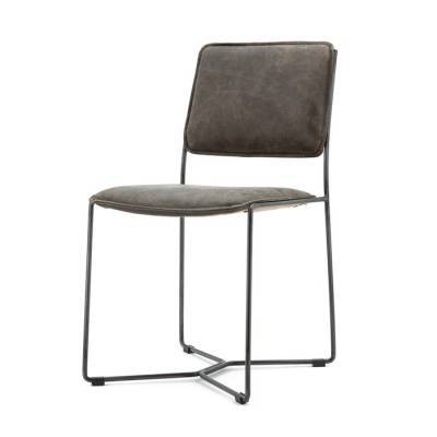 Stoel Mees - Bruin Vintage Stoel Mees - Bruin Vintage