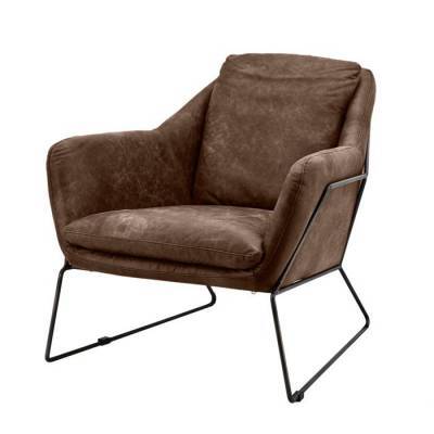 Fauteuil Antonio Donkerbruin Fauteuil Antonio Donkerbruin