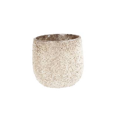 Madam Stoltz Waxinelicht Silver Beads Madam Stoltz Waxinelicht Silver Beads
