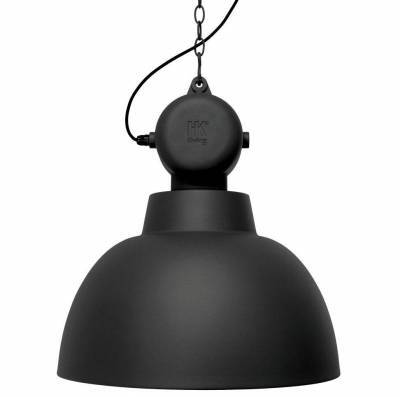 HK Living Hanglamp Factory Large Mat Zwart HK Living Hanglamp Factory Large Mat Zwart