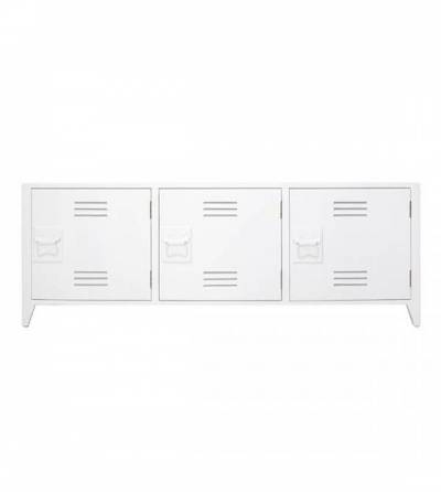 HK Living Tv Meubel Locker Wit HK Living Tv Meubel Locker Wit