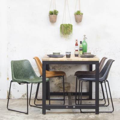 Stoel Comodo Groen set van 2 Stoel Comodo Groen set van 2
