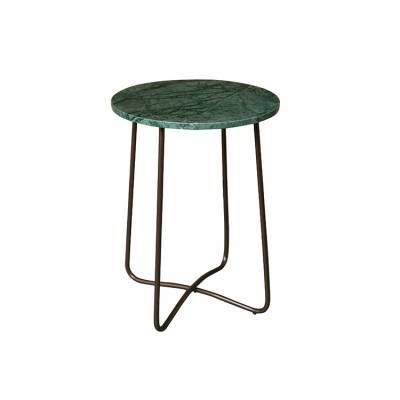 Dutchbone Bijzettafel Emerald Marble Green Dutchbone Bijzettafel Emerald Marble Green
