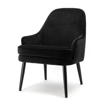 Fauteuil Barbara - Zwart Motown - Eleonora Fauteuil Barbara - Zwart Motown - Eleonora