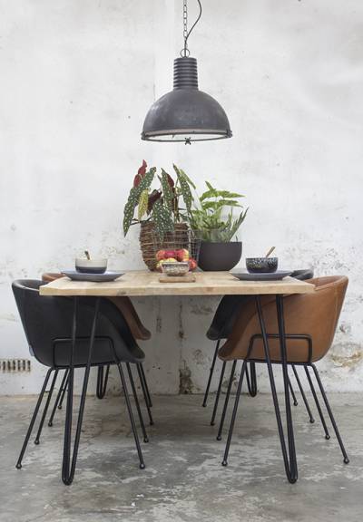 Eettafel Sammy 160cm Eettafel Sammy 160cm