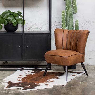 Fauteuil Jackson Cognac Fauteuil Jackson Cognac