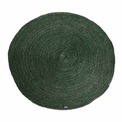 By-Boo Carpet Jute round - green By-Boo Carpet Jute round - green