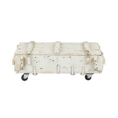 VTwonen Army Salontafel Vintage Wit VTwonen Army Salontafel Vintage Wit