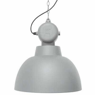HK Living Hanglamp Factory Large Mat Licht Grijs HK Living Hanglamp Factory Large Mat Licht Grijs