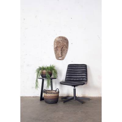 Fauteuil Dave met arm - Zwart - Giga Meubel Fauteuil Dave met arm - Zwart - Giga Meubel
