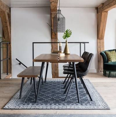Dutchbone Eetbank Alagon 160cm Dutchbone Eetbank Alagon 160cm