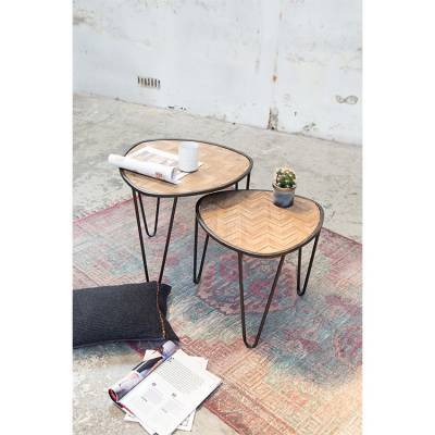 Salontafel Waved (set van 2) Salontafel Waved (set van 2)