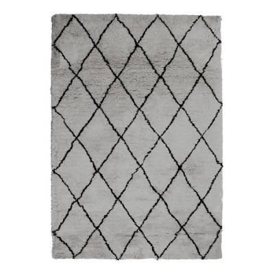 Vloerkleed Rox - Grijs 200x300cm - By-Boo Vloerkleed Rox - Grijs 200x300cm - By-Boo