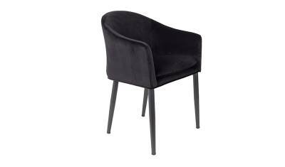 Dutchbone Armchair catelyn - Black Dutchbone Armchair catelyn - Black