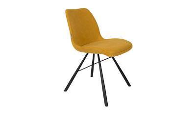 Zuiver Stoel Brent Mustard Zuiver Stoel Brent Mustard