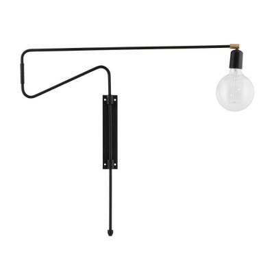 House Doctor Wandlamp Swing Black 70cm House Doctor Wandlamp Swing Black 70cm