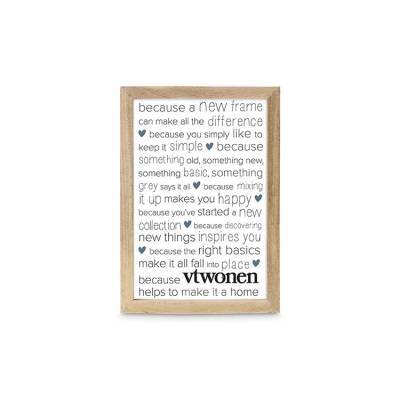 VTwonen Fotolijst Wood Natural 42x30cm VTwonen Fotolijst Wood Natural 42x30cm