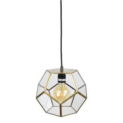 Hanglamp Geo1 Brass Antique Hanglamp Geo1 Brass Antique