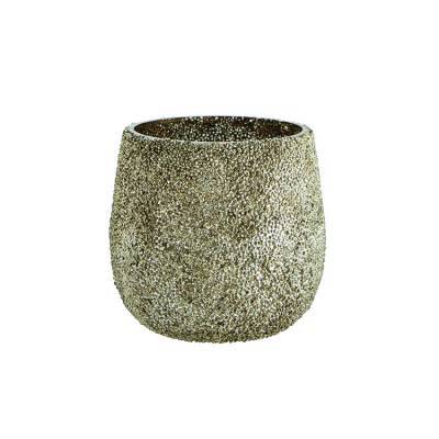 Madam Stoltz Waxinelicht Silver Glass Beads 10x10 Madam Stoltz Waxinelicht Silver Glass Beads 10x10