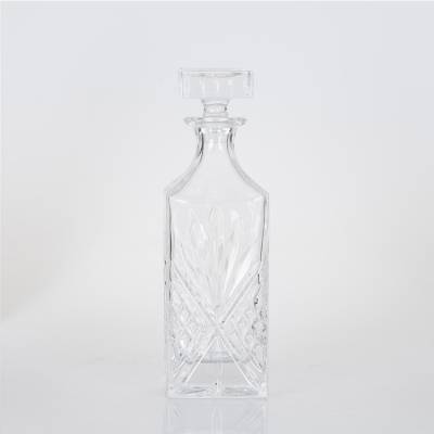 Decanter squere crystal schenkfles Decanter squere crystal schenkfles