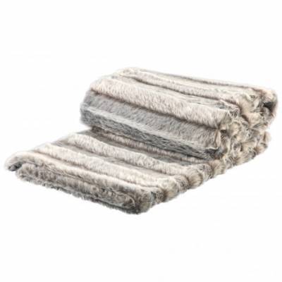 PTMD Deken Fake Fur Softly Grey PTMD Deken Fake Fur Softly Grey
