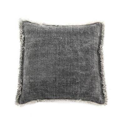 By-Boo Kussen Mono Antraciet 50x50 By-Boo Kussen Mono Antraciet 50x50