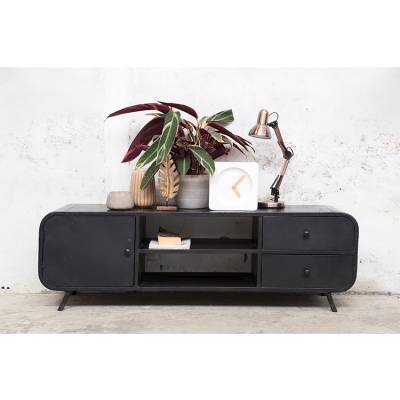 Tv meubel Retro Zwart Large Tv meubel Retro Zwart Large