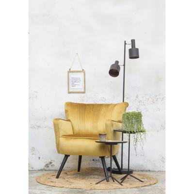 Fauteuil Fonz Oker Geel Met Arm Fauteuil Fonz Oker Geel Met Arm